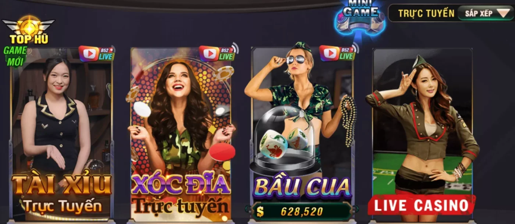 Cổng game B52CLUB chính thức
